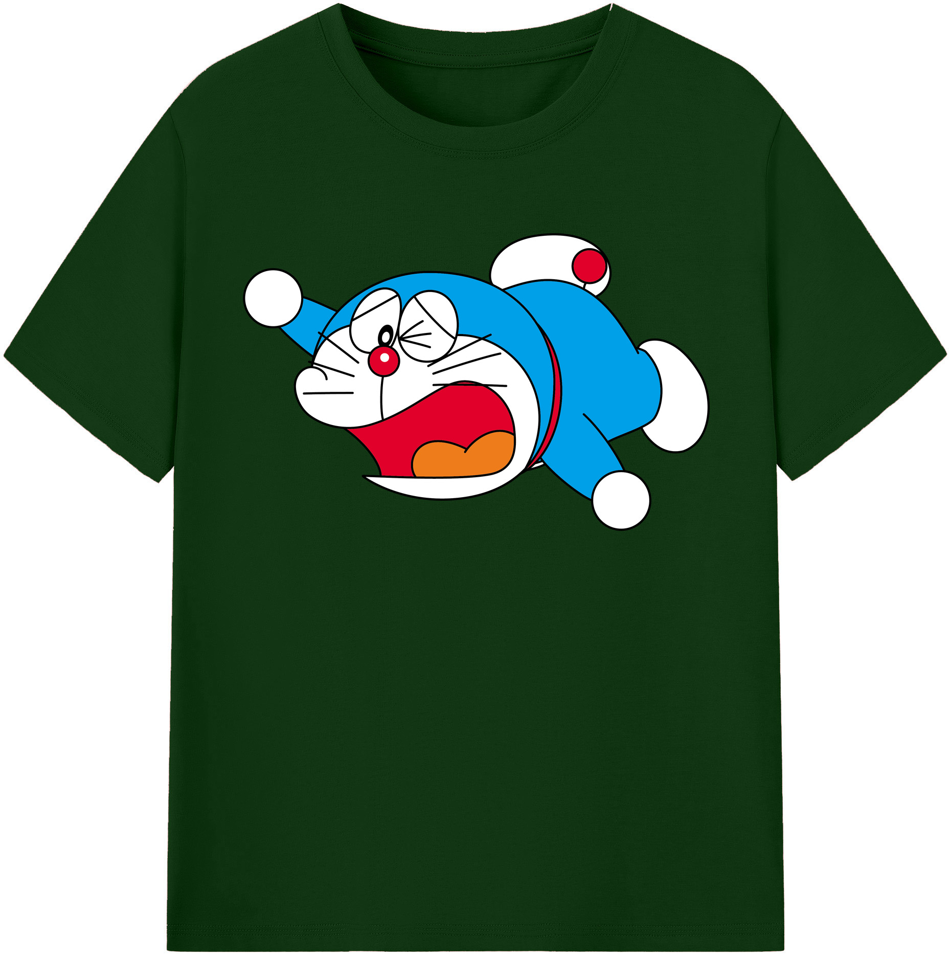 （画像用） ドラえもん Doraemon 綿100％半袖Tシャツ（フロントプリント）